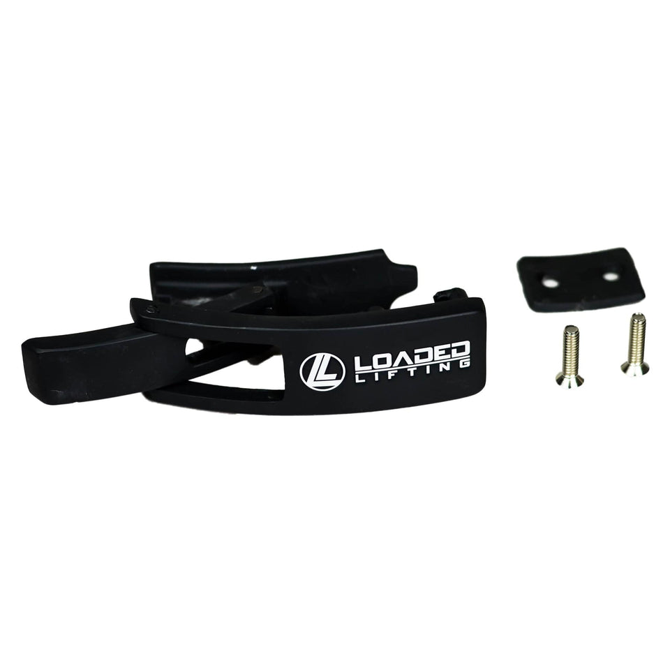 Loaded Lifting Belt Replacement Lever: Black (LL Logo)